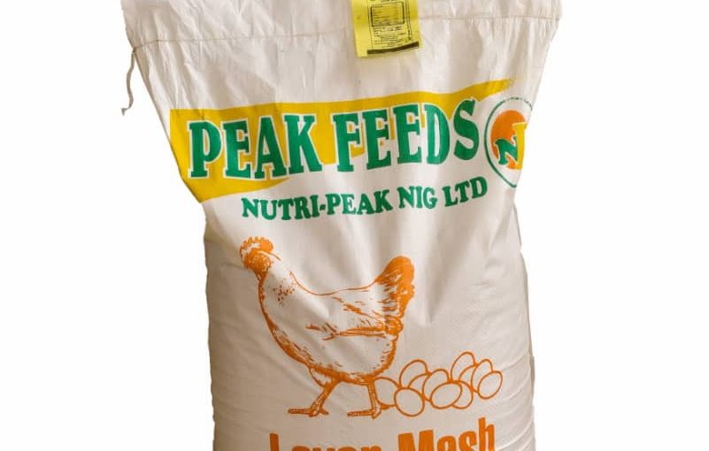 Peak Feed Layer Mash