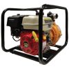 High-flow gasoline water pump with 2 discharge