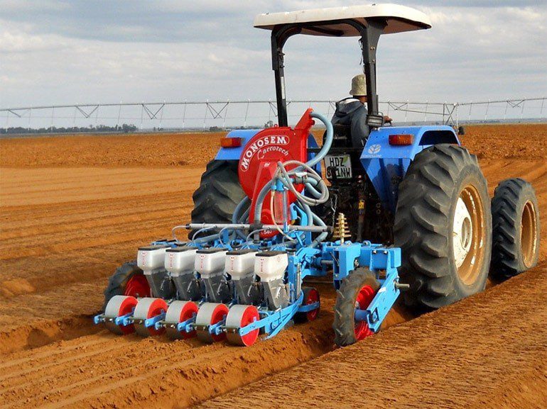 Seed Drill + Tractor Per acre