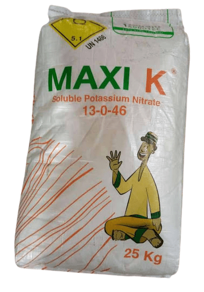 Maxi K Fertilizer (Soluble Potassium Nitrate | NPK 13-0-46)