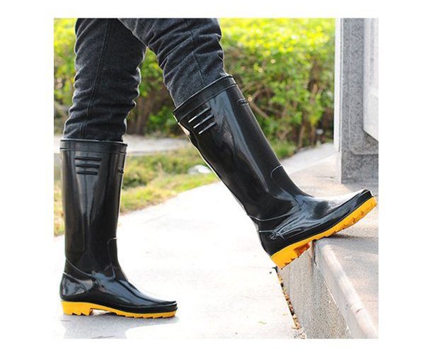 LONG RAIN BOOT BLACK