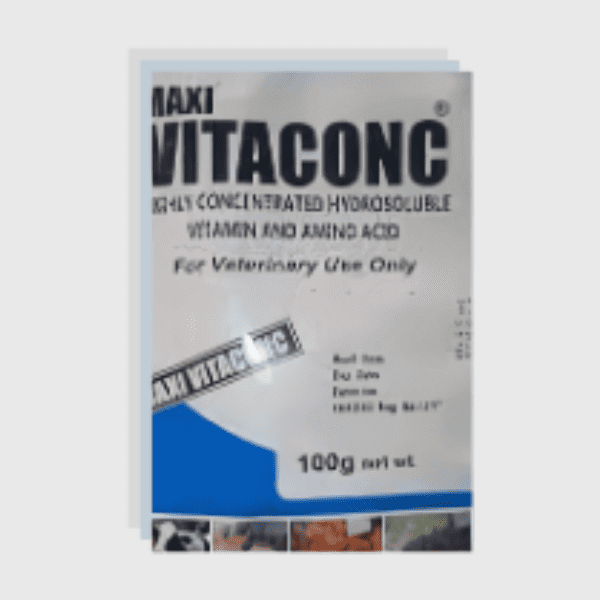 Maxi-VitaConc (Multivitamin and Amino Acid Supplement) – 100g
