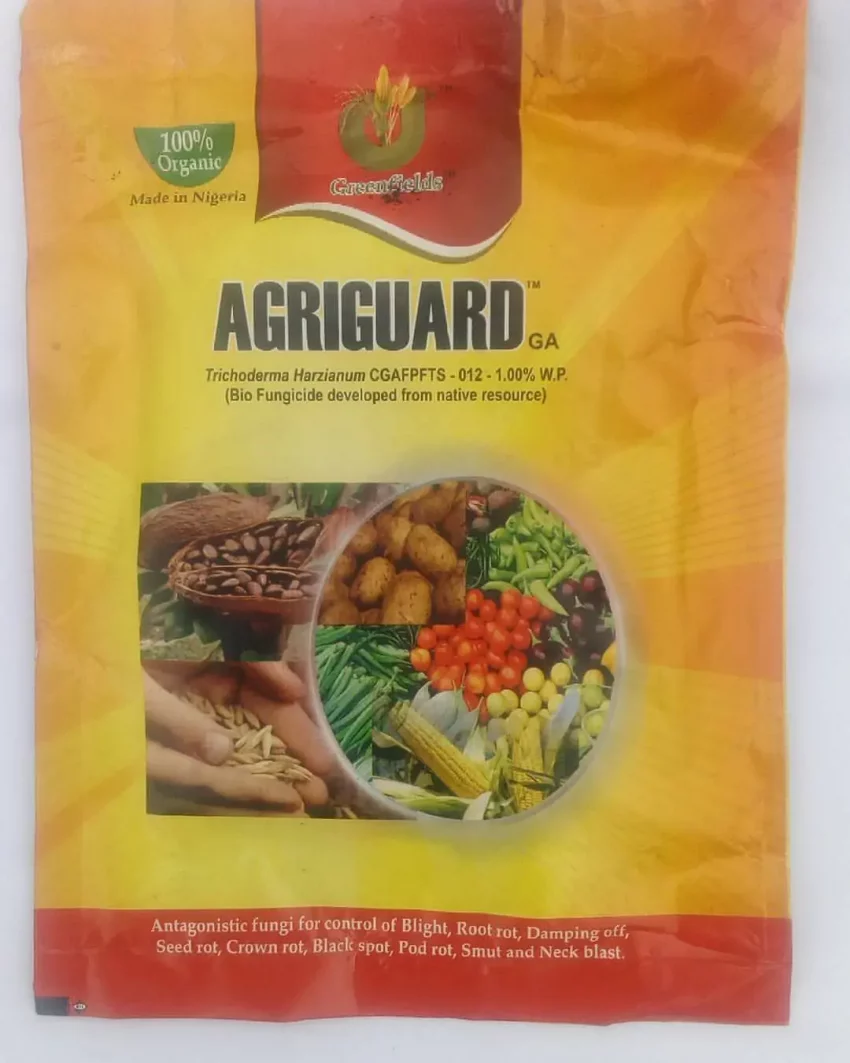 Agriguard 2 Agriguard,Agriguard (Biofungicide | 100% Organic | 100g Sachets),fungicide for plants,systemic fungicide,corn fungicide,fungicide powder,trichoderma fungicide,fungicide 3,fungicide for tomatoes Agriguard (Biofungicide | 100% Organic | 100g Sachets)