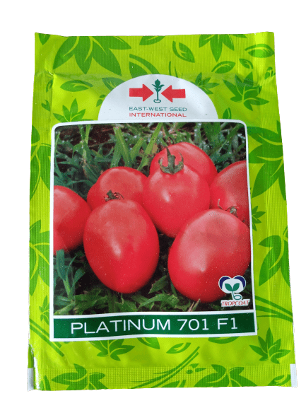 Platinum 701 F1 Hybrid Tomato Seeds (East West Seeds Brand)