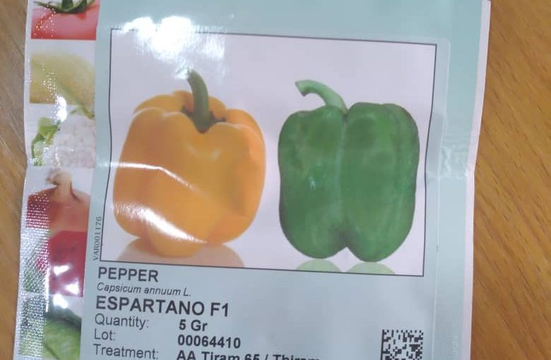 Espartano F1 Hybrid Sweet Pepper Seeds