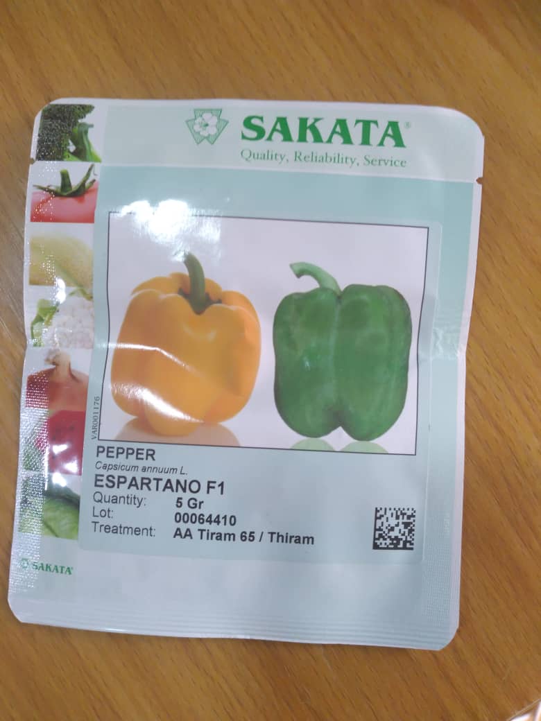 Espartano F1 Hybrid Sweet Pepper Seeds