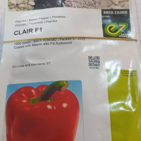 Clair F1 Pepper 1000 Seeds