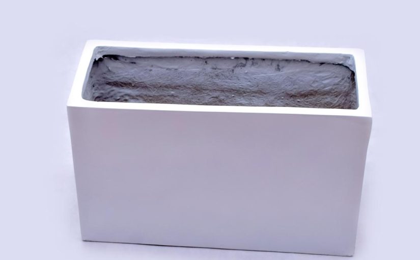 Small Trough Fiberglass Pot