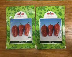 Efia F1 Hybrid Habanero Hot Pepper Seeds