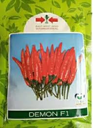 Demon F1 Hybrid Chilli Pepper Seeds