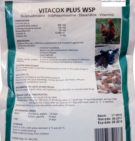 VITACOX PLUS Anticoccidial